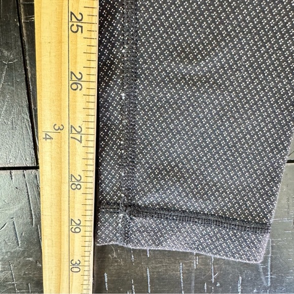 LULULEMON Wunder Under Full Length Leggings Size 4 Black Diamond Dot 31" Inseam - Picture 11 of 12